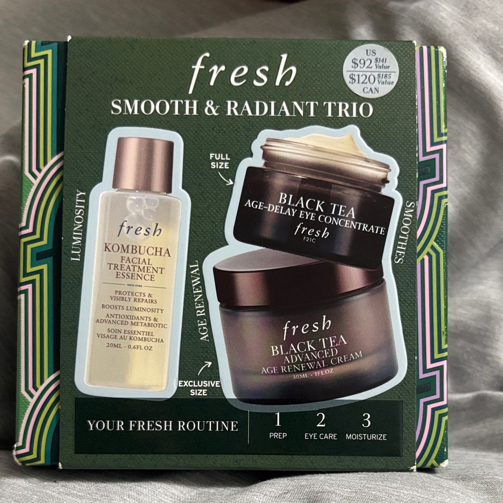 Fresh smooth & Radiant Trio gift set NEW